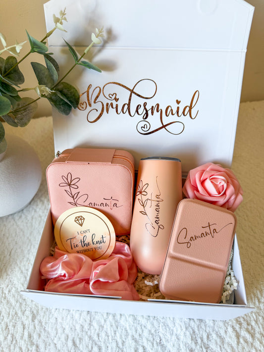 Bridesmaid Proposal Gift Box – Personalized | Beyond Be Bella